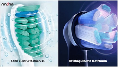 What is the difference between rotary and sonic electric toothbrushes? 
