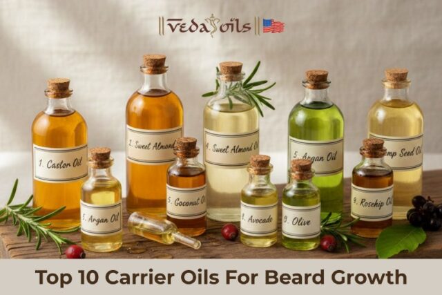 Top 10 Carrier Oils for Beard Growth and Enhanced Beard Conditioning Top 10 Carrier Oils for Beard Growth